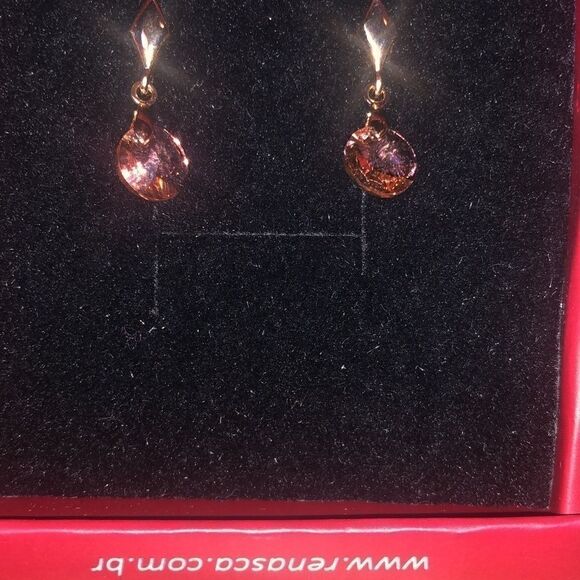 Swarovski authentic Crystals Rose gold plated - Picture 3 of 6